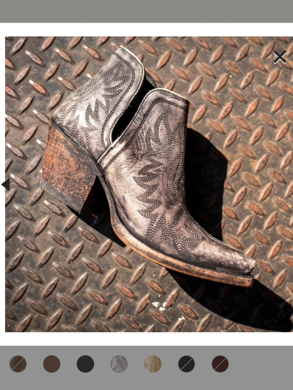 Dixon X Toe Western Boot